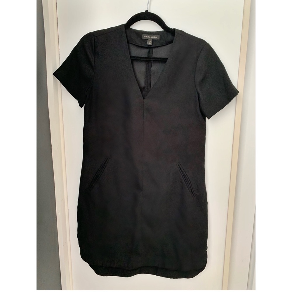 Banana Republic Black Shift Dress